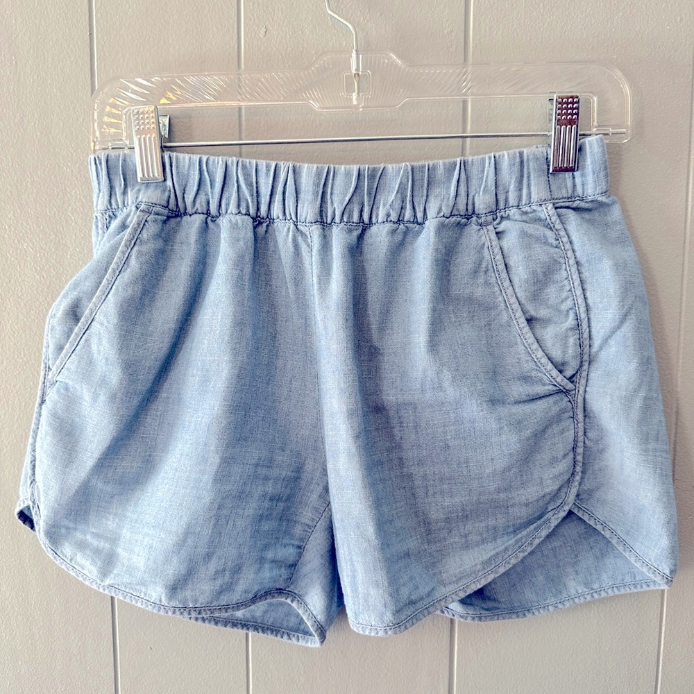 Women’s Madewell Linen Shorts. Size XXS